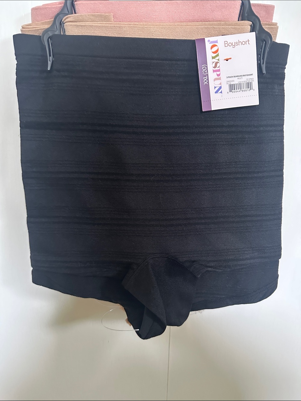Women's Black Boyshort Panty - Smooth Everyday Comfort
